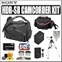 Deluxe Accessory Kit for the Sony Handycam Camcorder HDRSR10, HDRSR11, and HDRSR12