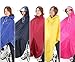 [Amagoo]自転車用 レインコート ポンチョタイプ カラー5色 【ブルー/レッド/イエロー/ネイビー/ピンク】 男女兼用 フリーサイズ (ネイビー（濃紺）)