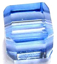 Light Blue Glass Cube Hand-cut glass (70+ pcs) 4mm 042408 Light Blue Glass Cube Hand-cut glass (70+ pcs) 4mm 042408
