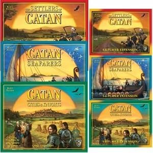 Settlers of Catan Friends and Family Super Bundle (4th Edition) by 