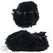 Bear Feet Slippers for Women and Men: Black Bear Paw Slippers for Men and Women