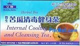Bitter Gourd Internal Cooling and Cleasing 100% Natural Caffeine Free Herbal Tea - 20 Tea Bags (1.4 Oz)