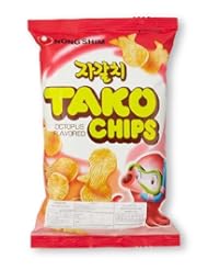 From Amazon.com. Click for details:
 Single Detail Page Misc: Nongshim Tako Chips Octopus Favored Snack 60g. X 1 Bag - Nongshim Single Detail Page Misc: Nongshim Tako Chips Octopus Favored Snack 60g. X 1 Bag - Nongshim