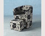 TEMPO TUB CHAIR WITH FOOTSTOOL