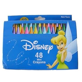 Disney princess Tinker bell Tinkerbell 48 pcs crayons by Starpoint