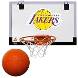 NBA Los Angeles Lakers Game On Hoop Set