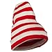 Red White Wide Stripe Cuff Beanie - Red White W29S23F