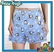 Penguins PEACE FROGS Boxers size XL Boxer Shorts or Sleep Short Pajamas for HIM or HER - Unique GIFT Ideas Man Men Boyfriend Woman Women Ladies Mother Dad Mom CUTE!