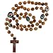 Bi Color Wooden Rosary Wood Linked Chain with Photographs