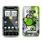 HTC EVO 4G - Android Bubbles Hard Plastic Skin Case Cover