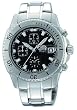 Orient Men's CTD0B001B 100m Alarm Chronograph with Magnified Lens over date Black Watch