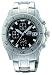 Orient Men's CTD0B001B 100m Alarm Chronograph with Magnified Lens over date Black Watch
