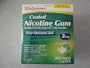 Walgreens Nicotine Polacrilex Gum 2mg 160pcs Cool Mint Flavor Stop Smoking Aid