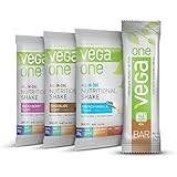 Vega One Nutritional Shake and Bar Variety Pack, 4 Count