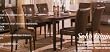 Two Soho Collection Parson Chairs in Brown Leatherette