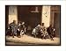 Arabs before a cafe Algiers Algeria, c. 1890s, (L) Library Image