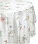 Lenox Butterfly Meadow 60-inch by 84-inch Oval Tablecloth
