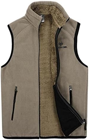 YDKZM Men's Warm Winter Fleece Zipper Vest