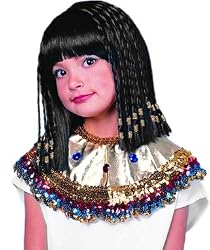 Child's Egyptian Cleopatra Costume Wig