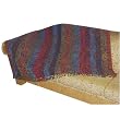Throw Covers for Sofa Pure Wool Asian Jacquard Pattern India 82 inches x 60 inches