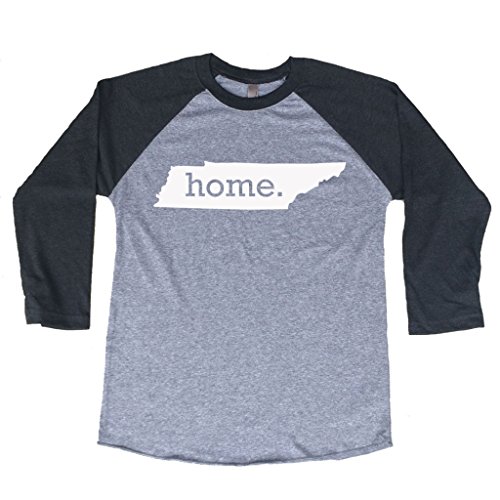 Homeland Tees Tennessee Home 3/4 length Baseball Style Raglan T-Shirt