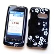 LG Rumor Touch LN510 (Sprint) Snap-on Protector Hard Case Image Cover "Midnight Flowers" Design