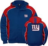 New York Giants Toddler Full Zip Hooded Jacket and Pant Set - 4T