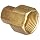 Anderson Metals Brass Tube Fitting, Coupling, Compression x NPT Female