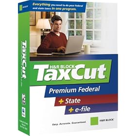 Click here to buy H&R Block TaxCut 2007 Premium Federal + State + e-file (Win Mac) by H&R Block.