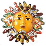 Large Multi-Color Mexican Talavera Norah Sun