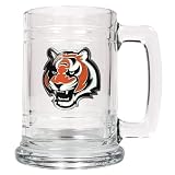 Cincinnati Bengals - NFL 15oz Glass Tankard (Primary Logo)