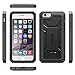 iPhone 6 Plus Case - Poetic iPhone 6 Plus Case [Revolution Series] - [Heavy Duty] [Dual Layer] Complete Protection Hybrid Case with Built-In Screen Protector for Apple iPhone 6 Plus 5.5 Black (3 Year Manufacturer Warranty From Poetic)