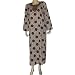 Womens Summer Dress Viscose Kaftan Size M (kftn845)