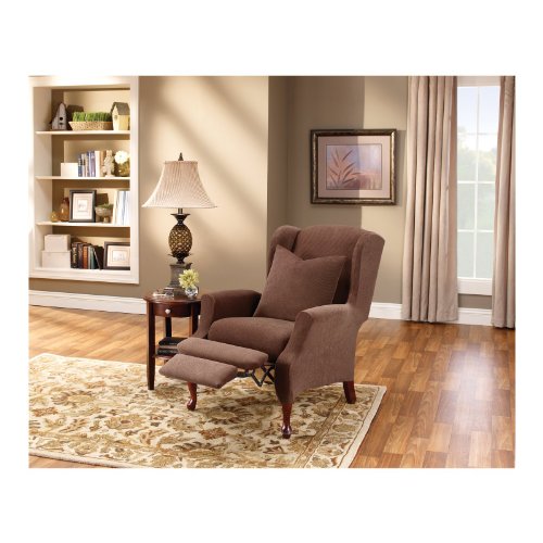 Sure Fit Recliner Slipcover Chocolate