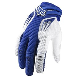 Fox Racing Platinum Men's Dirt Bike Motorcycle Gloves - Blue