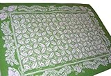 All Handmade 100% Cotton Bed Sheet Bedding Throw 56x78" - FREE SHIPPING