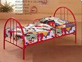 Coaster Children's Crib Size Bed - WHITE Finish