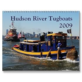 Hudson River Tugboats 2009 Wall Calendar