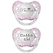 M.R. Solutions Personalized Pacifier Set - Princess/ Daddy's Girl Set