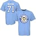 Reebok Pittsburgh Penguins # 71 Evgeni Malkin Light Blue Vintage Player T-shirt