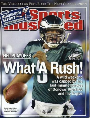 Sports Illustrated January 19, 2004 Donovan McNabb/Philadelphia Eagles, Pete Rose Verdict, NHL Midseason Report