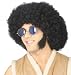 Black Mutton Chops Side Burns