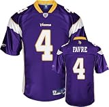 Brett Favre Purple Reebok NFL Premier Minnesota Vikings