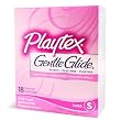 Playtex Gentle Glide Tampons, Plastic, Super Absorbency, Fresh Scent Deodorant, 18 ct.