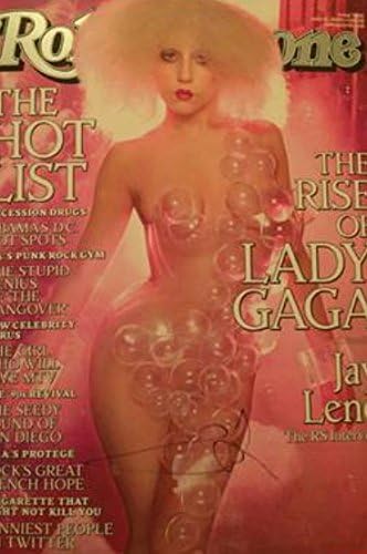 Rolling Stone Mag with Sig by Lady Gaga