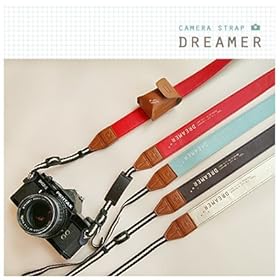 Dreamer Camera Strap - Red