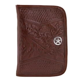 American West Oak Leaf Travel Colletion Dayplanner Address Book w Insert