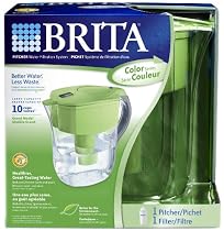 Brita 35378 Grand Green Pitcher