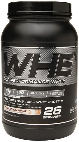 Cellucor Cor-Perf Whey G4, Cinnamon Swirl 31.04 oz (Pack of 1)