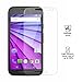 Moto G (3rd Gen) Tempered Glass Screen Protector,Yootech? Moto G (3rd Gen) Tempered Glass Screen Protector - Guard Against Scratches and Drops - Ultra HD Clear With Maximum Touchscreen Accuracy